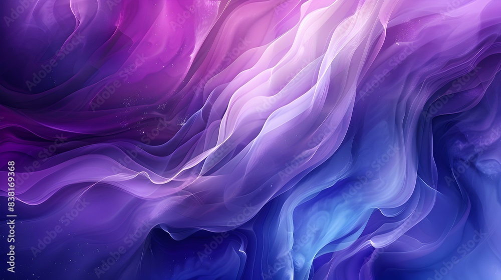 Obraz premium Gradient purple to azure blend background