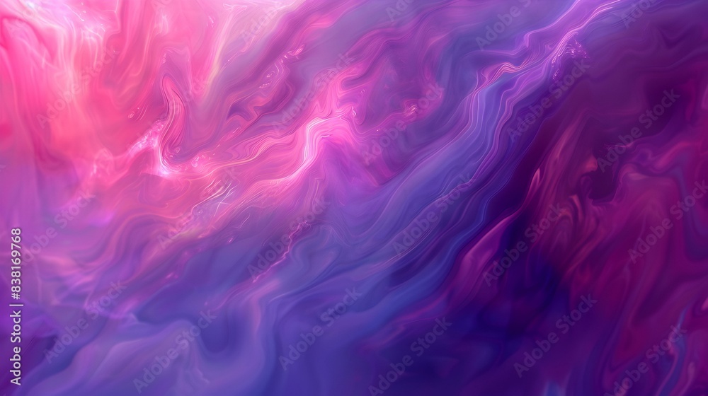 Fototapeta premium Gradient sapphire to fuchsia banner