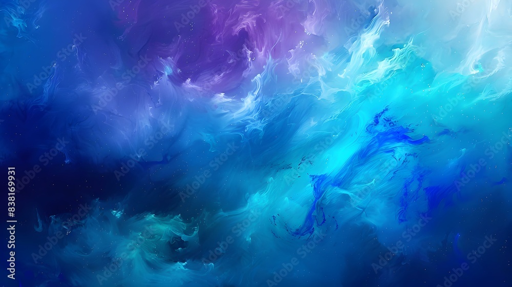 Gradient turquoise to indigo backdrop Gradient turquoise to indigo backdrop