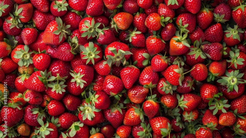 piled strawberries generative ai piled strawberries generative ai
