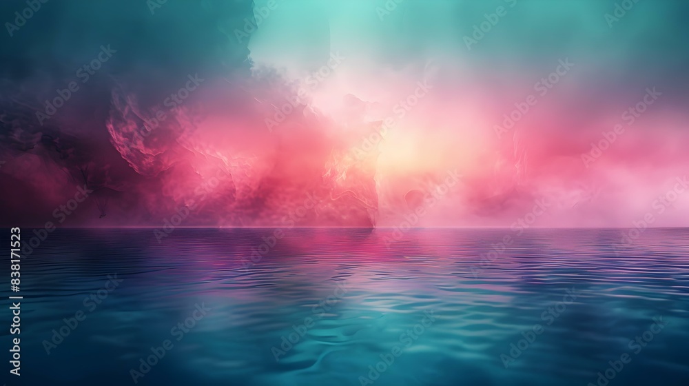 Gradient ruby to turquoise banner Gradient ruby to turquoise banner