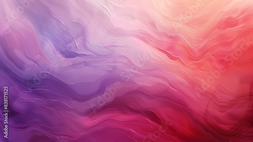 Gradient lavender to ruby banner