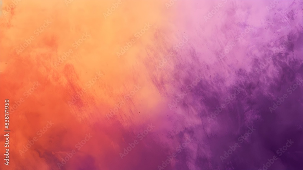 Gradient lavender to tangerine abstract Gradient lavender to tangerine abstract