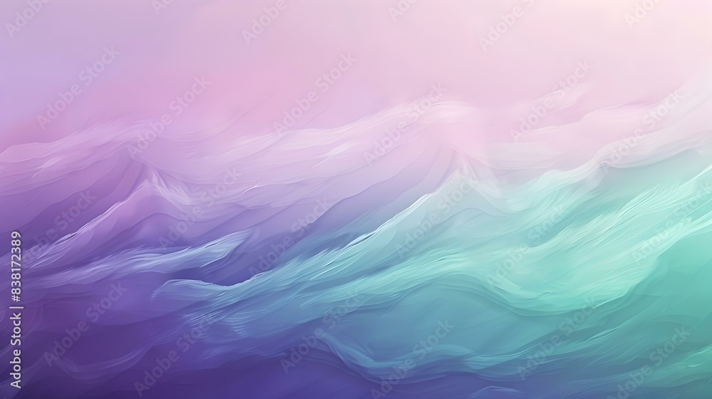 Obraz premium Gradient from purple to aquamarine