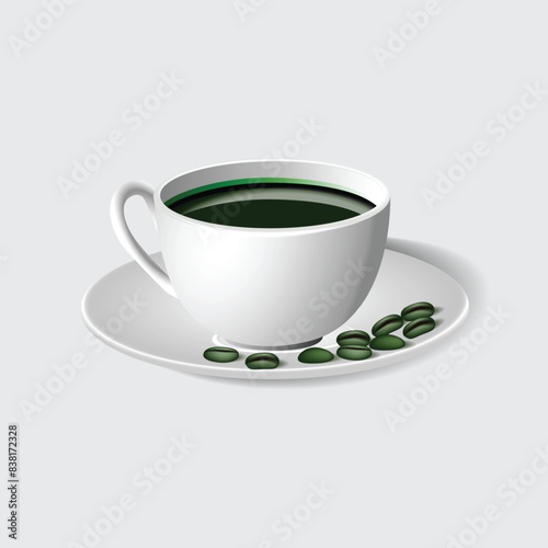 cup of coffee with saucer