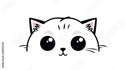 peaking cat