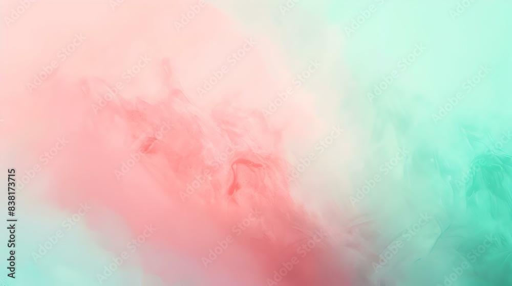 Gradient light pink to mint abstract Gradient light pink to mint abstract