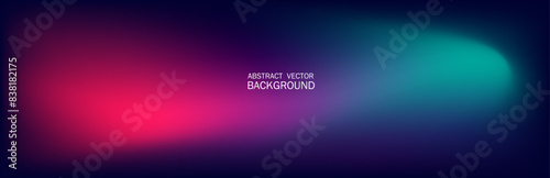 Abstract Colorful Gradient Background with Defocused bright Gradient, Spots and highlight. North Lights. Stylized Universe and Polar Lights.