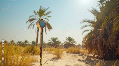 Thermometers recorded a record temperature of 50 degrees Celsius against the backdrop of the Arabian Peninsula.