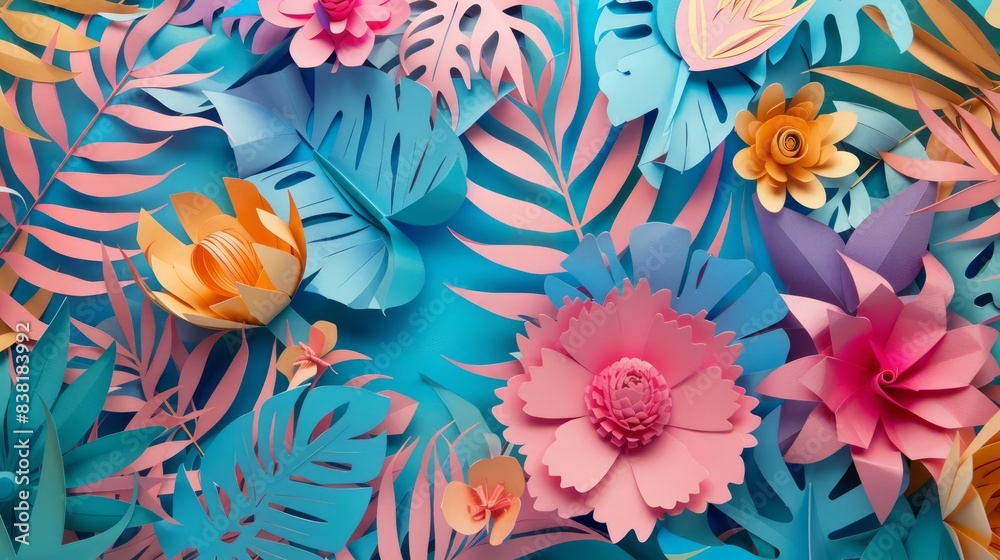 Advertise Using Exquisitely Designed Paper Cut Art On An EyeCatching Marketing Backdrop Advertise Using Exquisitely Designed Paper Cut Art On An EyeCatching Marketing Backdrop