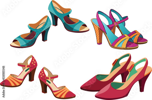 women's open heeled summer shoes