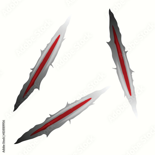 3d render of a pair of arrows