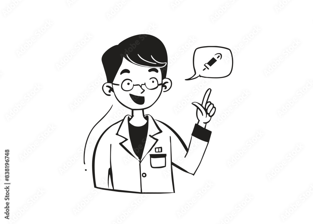 Portrait of smiling doctor or health worker in medical uniform with stethoscope. Avatar of young physician in coat. Colored flat cartoon vector illustration of medic specialist isolated on white. Portrait of smiling doctor or health worker in medical uniform with stethoscope. Avatar of young physician in coat. Colored flat cartoon vector illustration of medic specialist isolated on white.