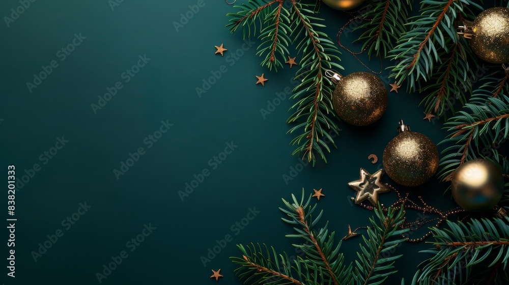 Realistic Christmas decor with of pine branches, pine cone, pomegranate, sparkles, light garland and Christmas toys on transparent background. Realistic Christmas decor with of pine branches, pine cone, pomegranate, sparkles, light garland and Christmas toys on transparent background.
