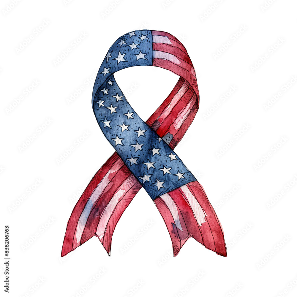 Fototapeta premium Independence USA America Day Clipart 