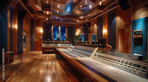 Inspiring Creativity  State-of-the-Art Recording Studio with Top-of-the-Line Audio Equipment for Masterpiece Creation