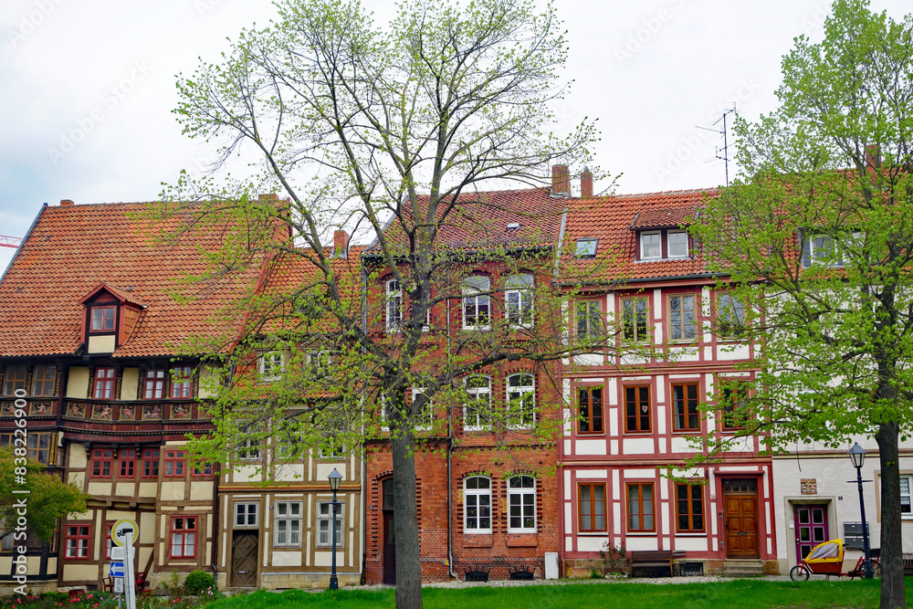Obraz premium HIldesheim Historische Häuser
