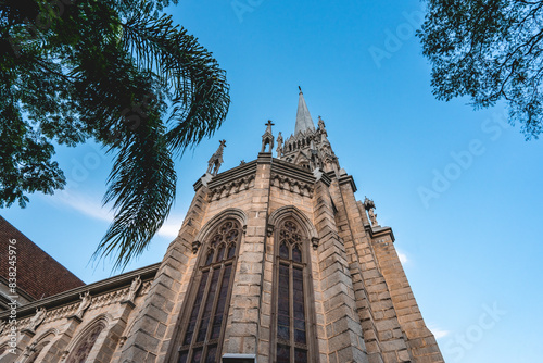 Close up from the Catedral São Pedro de Alcântara in Petropolis RJ Brazil. May 28 2024. photo