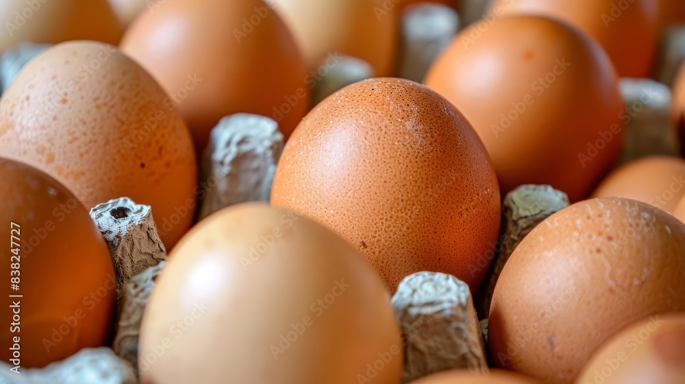 abundance of fresh chicken eggs healthy eating concept abundance of fresh chicken eggs healthy eating concept
