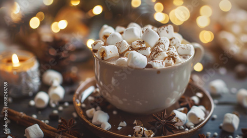 marshmallow and hot chocolate