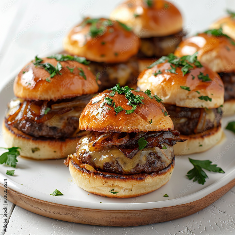 Wit Patties Gourmet Mini Plate Topped Beef Sliders Donzb Wit Patties Gourmet Mini Plate Topped Beef Sliders Donzb