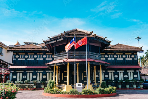 Carta da parati Istana Jahar Royal Museum in Kota Bharu, Malaysia