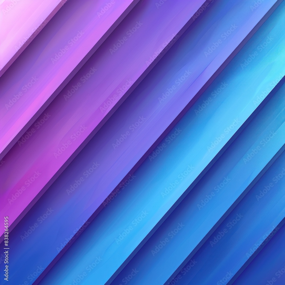 Fototapeta premium Blue background in diagonal lines style, with gradient shadow and light effects, creates an abstract design for presentation background or social media cover.