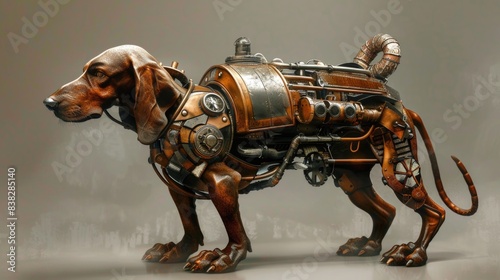 Steampunk Bloodhound photo