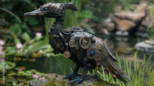 Steampunk Cormorant photo