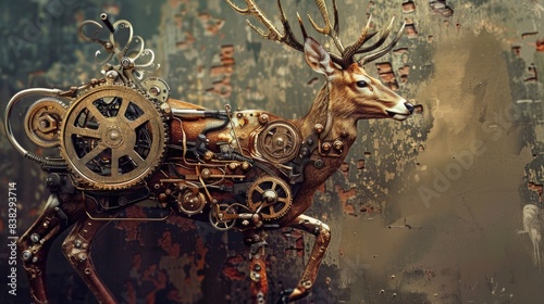 Steampunk Deer. photo