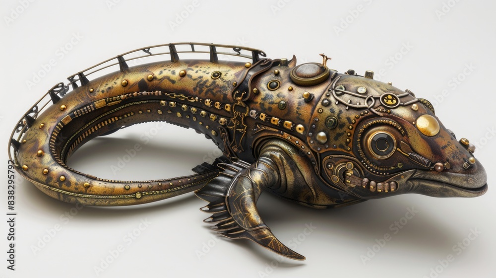 Obraz premium Steampunk Eel