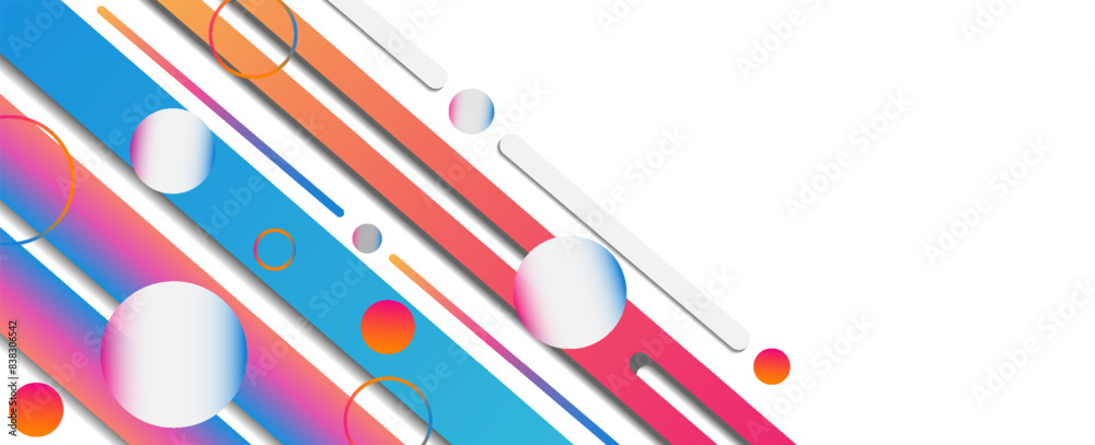 Abstract 3D Geometric circle Background. vector Abstract 3D Geometric circle Background. vector