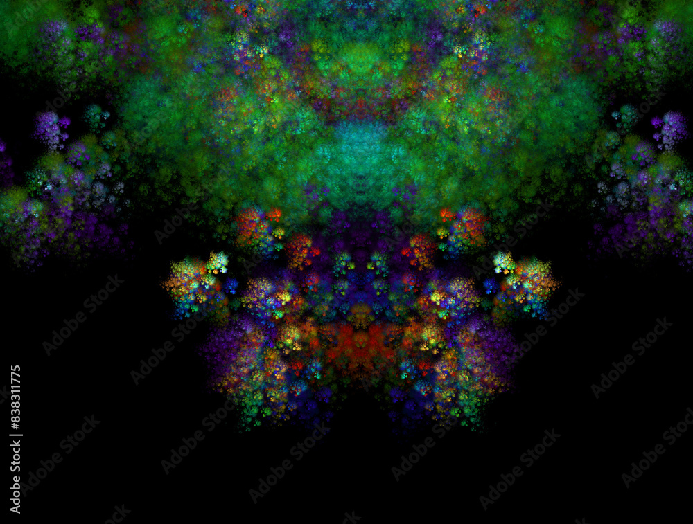 Imaginatory fractal abstract background Image Imaginatory fractal abstract background Image