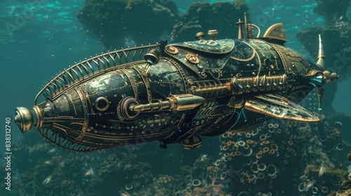 Wallpaper Mural Steampunk Leedsichthys Torontodigital.ca