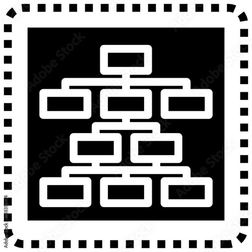 HIERARCHICAL STRRUCTURE,diagram,classification,framework,organized.svg