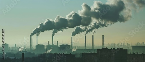 Environmental and social impacts of factory emissions photo