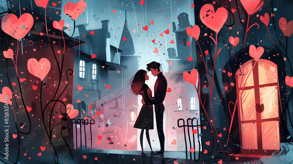 Obraz premium lover valentine