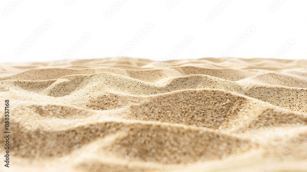 Transparent Cutout of Coastal Sand Transparent Cutout of Coastal Sand