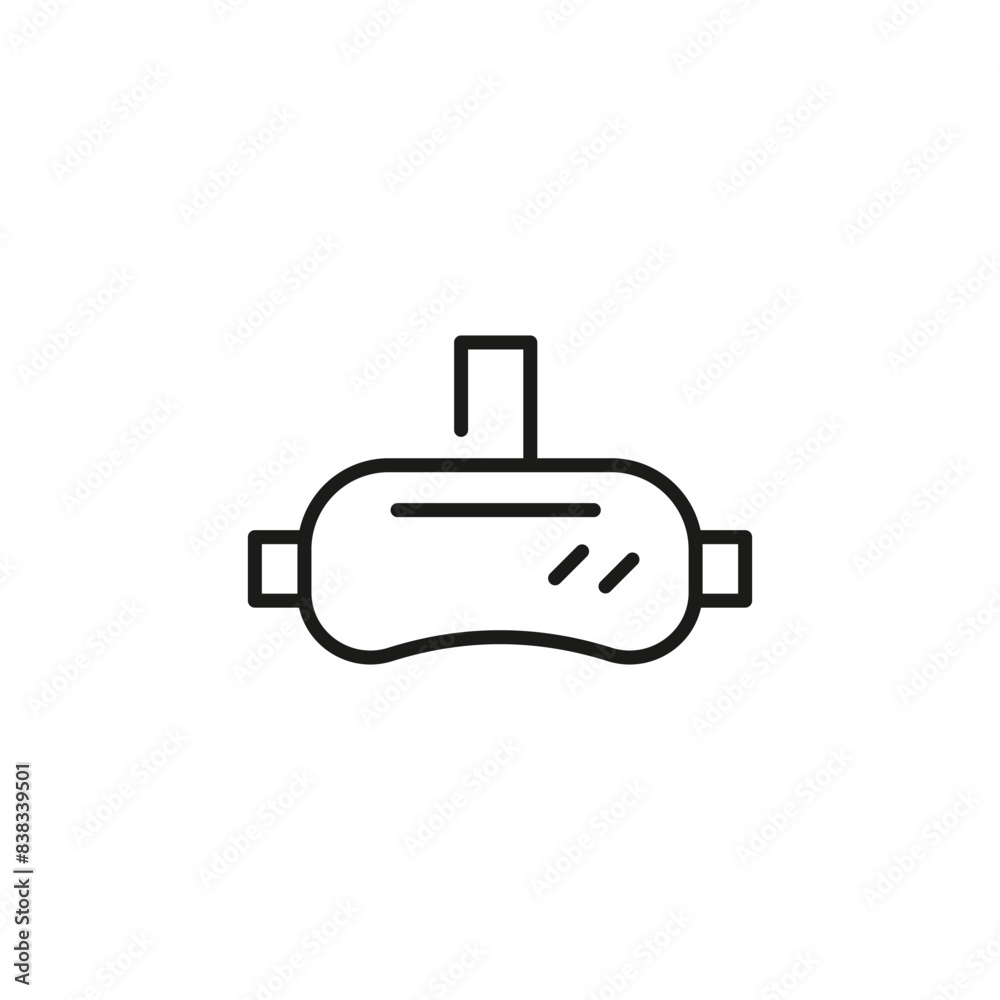 VR headset icon. Simple VR headset icon for social media, app, and web design. Vector illustration VR headset icon. Simple VR headset icon for social media, app, and web design. Vector illustration