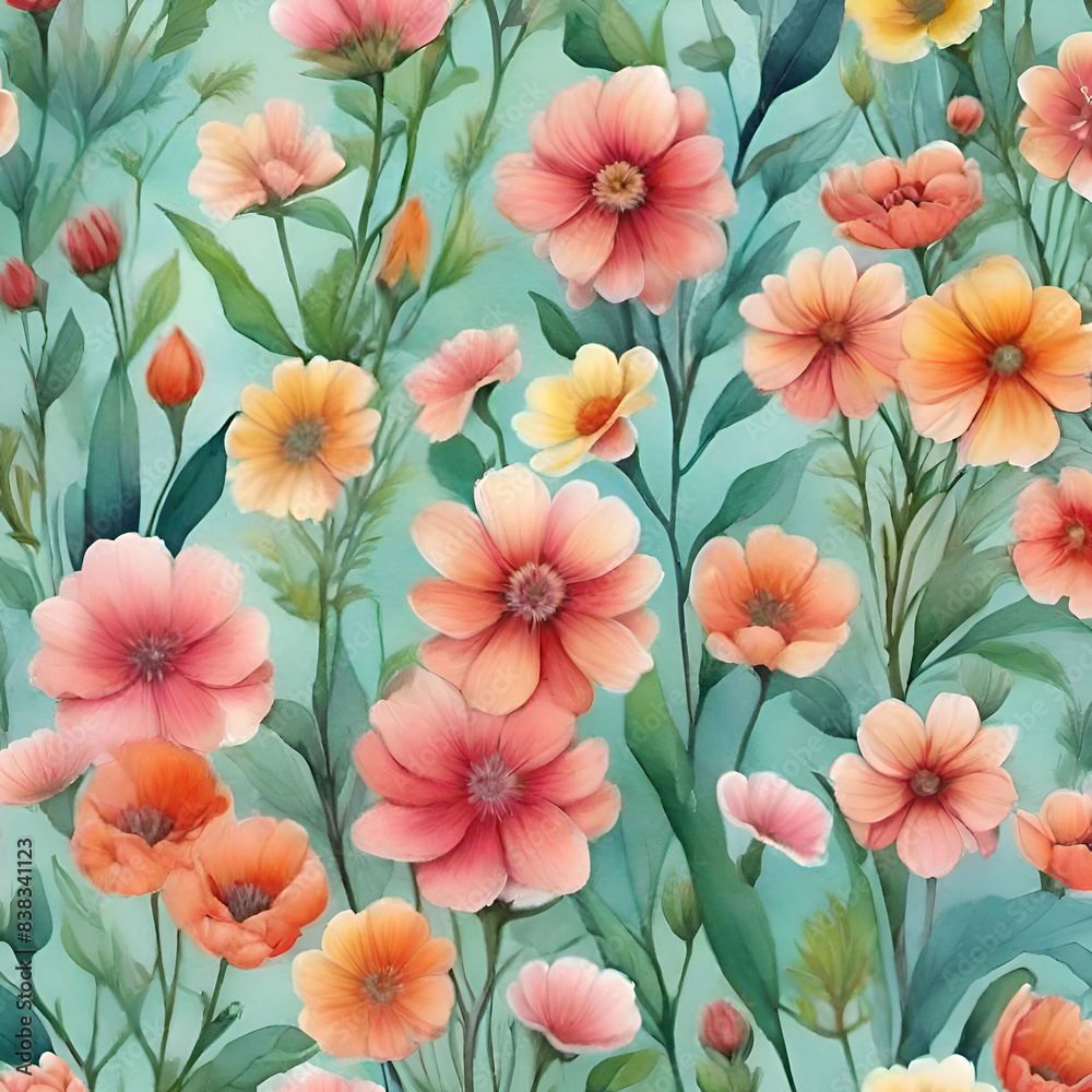Fototapeta premium Flower background 