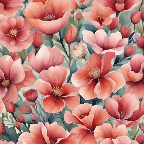 Wallpaper Mural Flower background  Torontodigital.ca