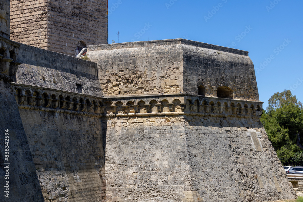Medieval Norman-Swabian Castle (Castello Normanno-Svevo), Bari, Italy, Apulia