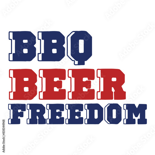 BBQ beer freedom