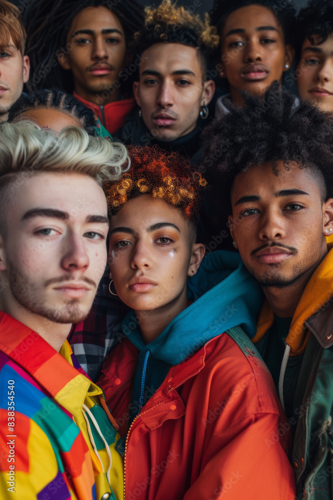 An inclusive community of LGBTQ people showing resilience and unity in the face of assault and tragedy.