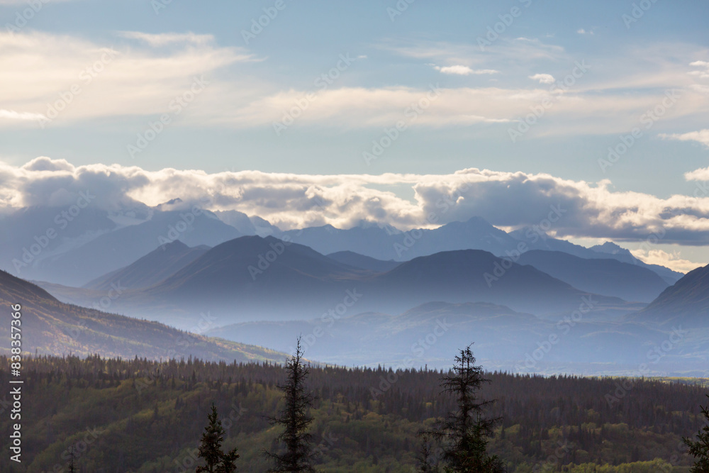 Fototapeta premium Mountains in Alaska