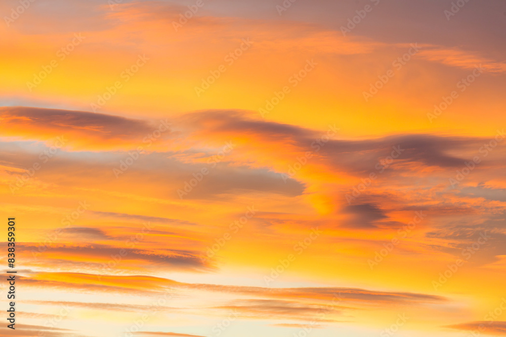 Obraz premium Sunset background