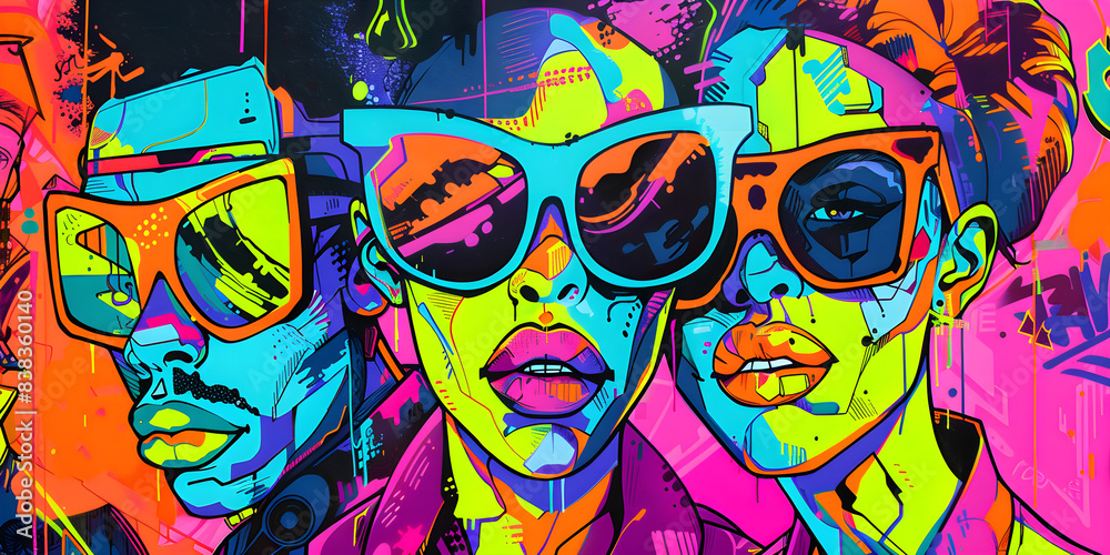Urban Imagery Modern Graffiti Style Urban Imagery Modern Graffiti Style