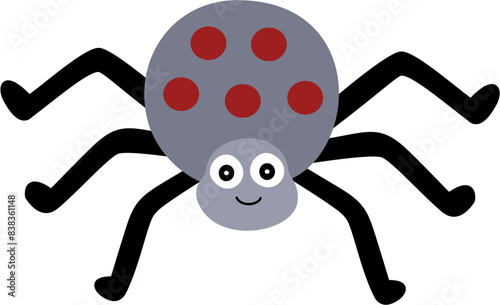 spider cartoon doodle