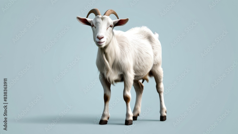 Fototapeta premium goat in the zoo