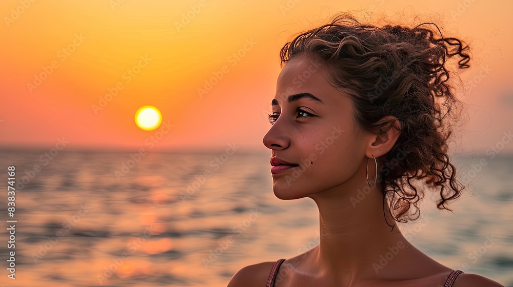 Fototapeta premium Golden Hour Reflection